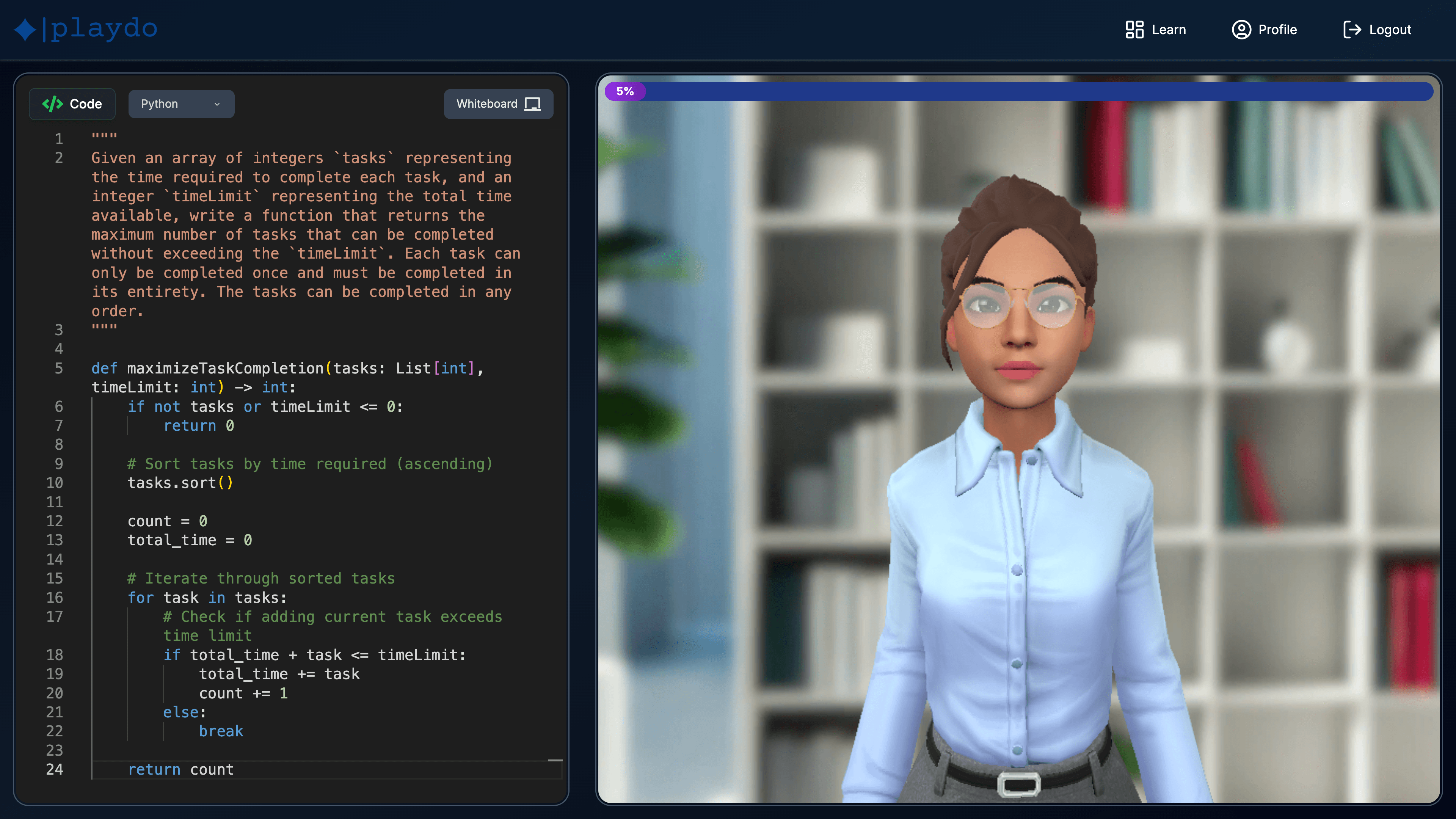 Playdo.ai screenshot