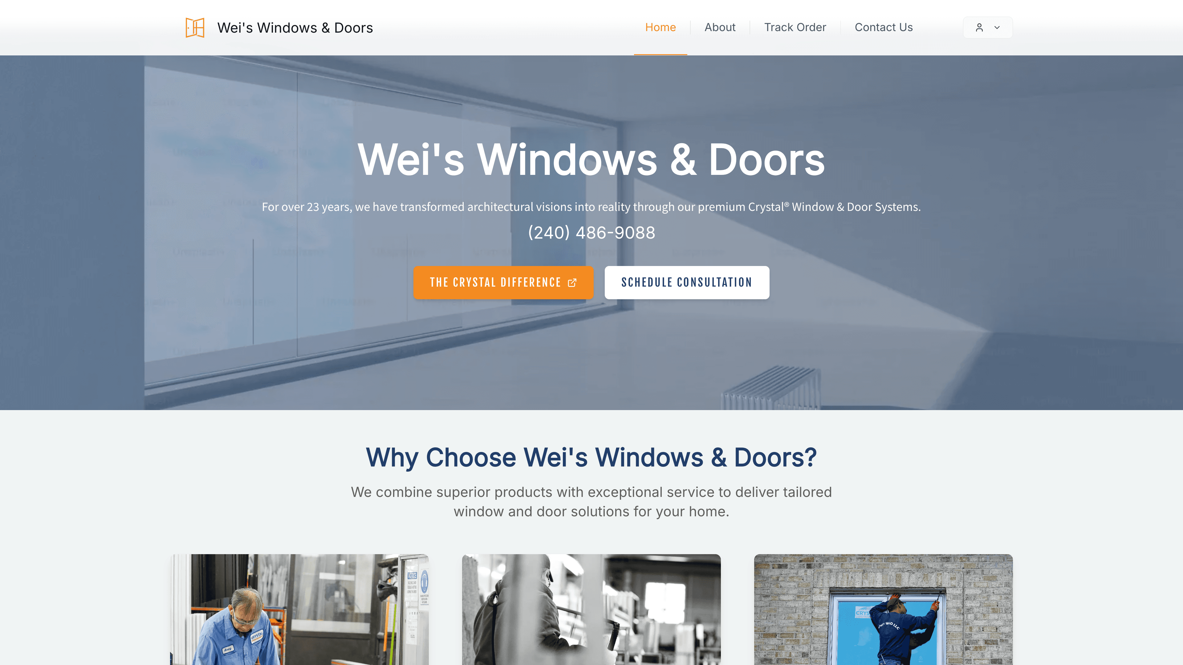 Wei's Windows & Doors screenshot